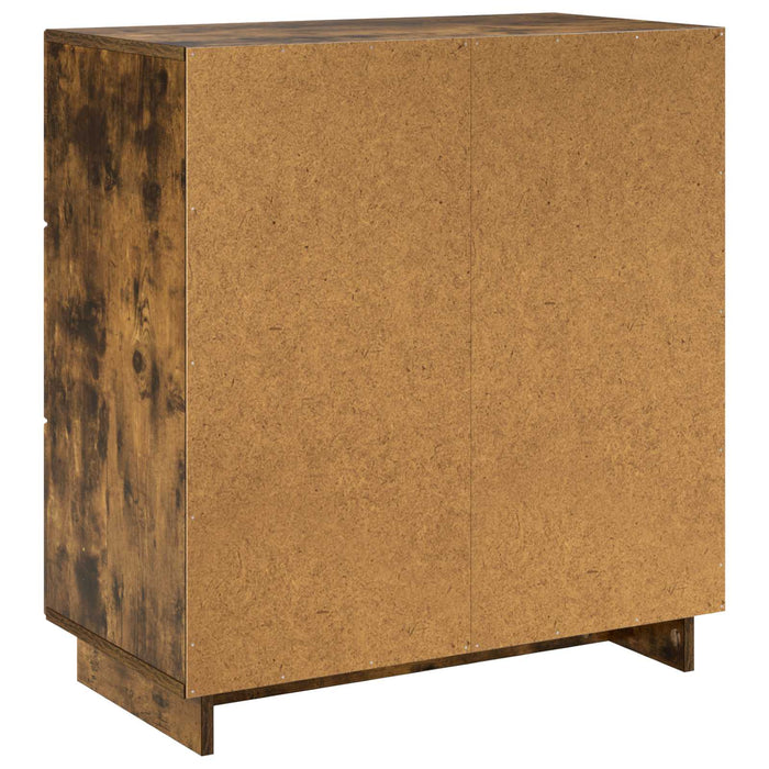 Bufet Stejar fumuriu 70 x 38 x 75 cm Lemn prelucrat WALTI