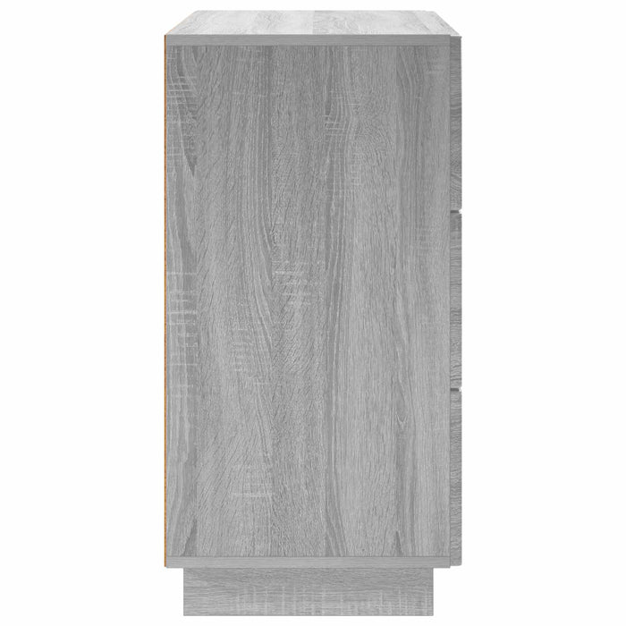 Bufet Sonoma gri 70 x 38 x 75 cm Lemn prelucrat WALTI