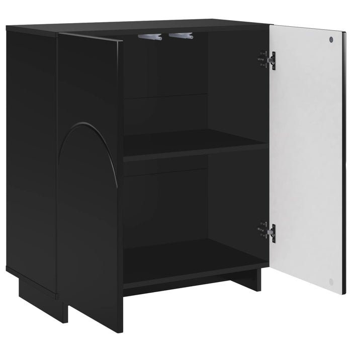 Bufet Negru 67 x 34,5 x 75 cm Lemn prelucrat WALTI