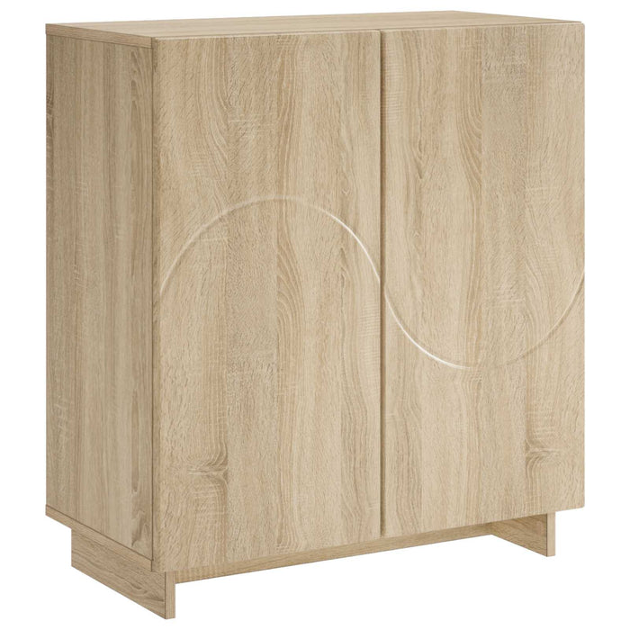 Bufet Stejar Sonoma 67 x 34,5 x 75 cm Lemn prelucrat WALTI