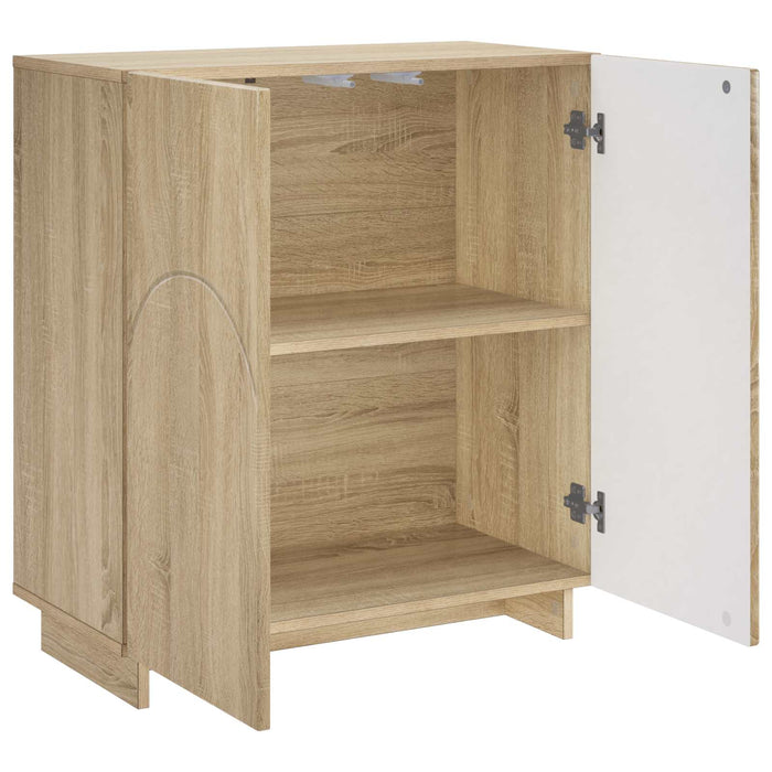 Bufet Stejar Sonoma 67 x 34,5 x 75 cm Lemn prelucrat WALTI