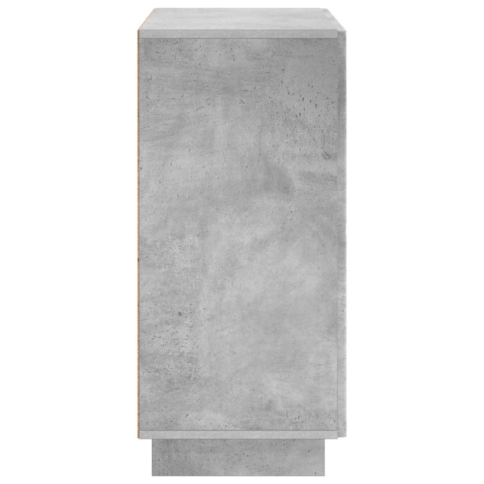 Bufet Gri Beton 67 x 34,5 x 75 cm Lemn prelucrat WALTI