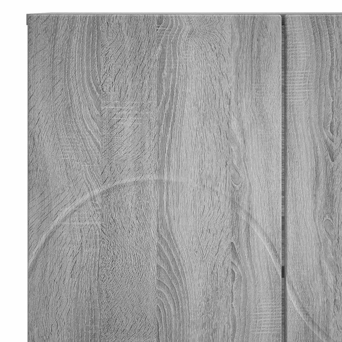 Bufet Sonoma gri 67 x 34,5 x 75 cm Lemn prelucrat WALTI
