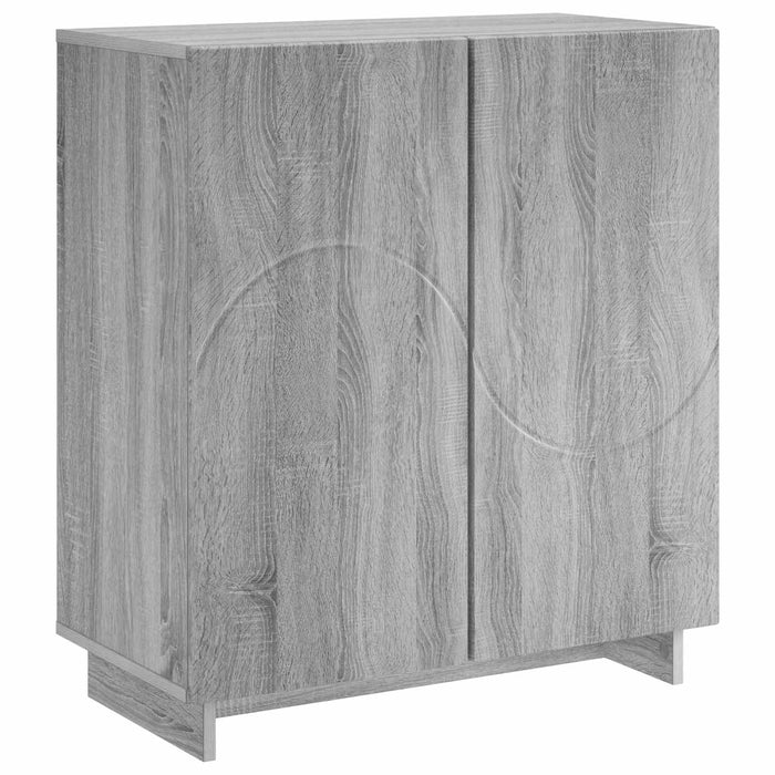 Bufet Sonoma gri 67 x 34,5 x 75 cm Lemn prelucrat WALTI