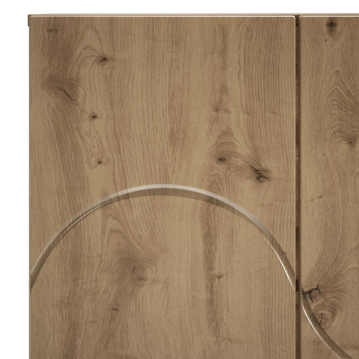 Bufet Stejar Artizanal 67 x 34,5 x 75 cm Lemn prelucrat WALTI