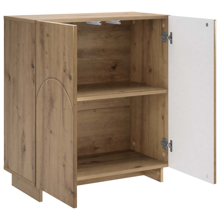 Bufet Stejar Artizanal 67 x 34,5 x 75 cm Lemn prelucrat WALTI