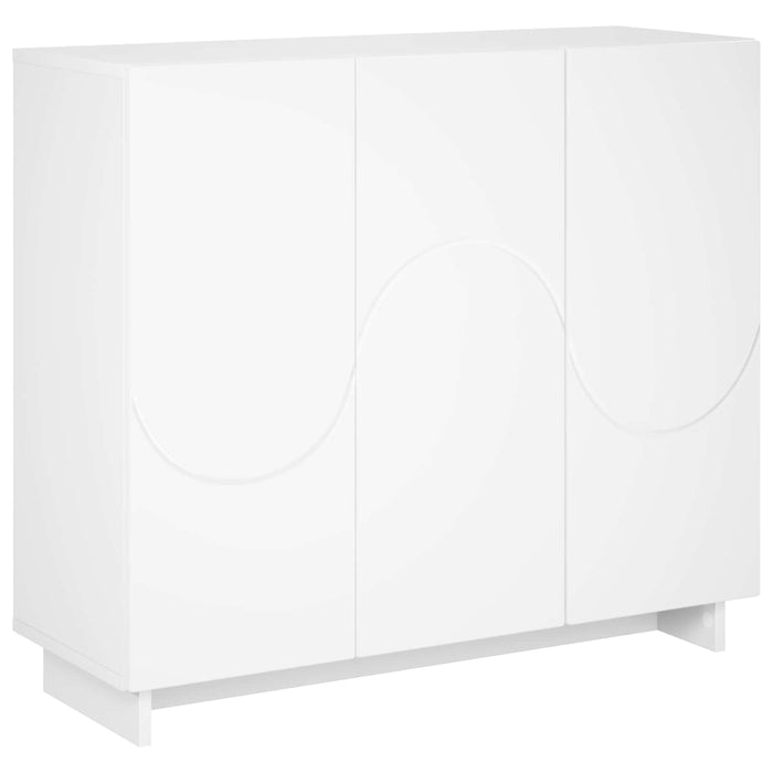 Bufet Alb 85,5 x 31 x 75 cm Lemn prelucrat WALTI