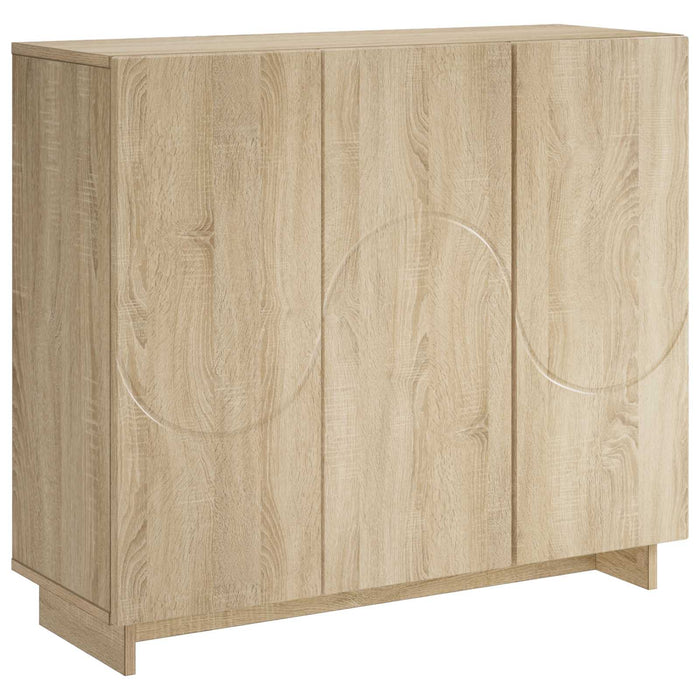 Bufet Stejar Sonoma 85,5 x 31 x 75 cm Lemn prelucrat WALTI
