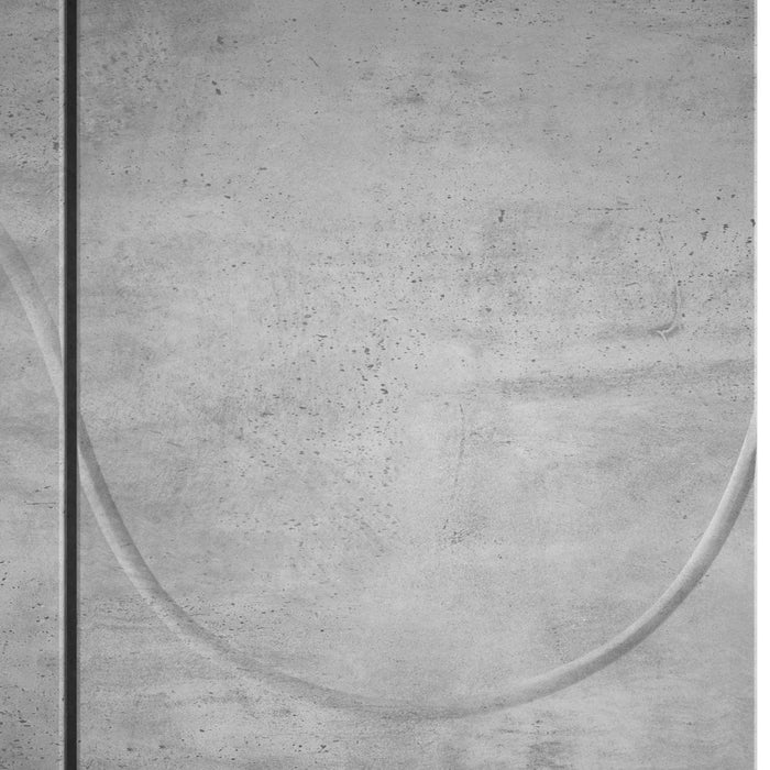 Bufet Gri Beton 85,5 x 31 x 75 cm Lemn prelucrat WALTI