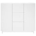 Bufet Alb 85,5 x 31 x 75 cm Lemn prelucrat - WALTI WALTI