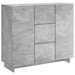 Bufet Gri Beton 85,5 x 31 x 75 cm Lemn prelucrat - WALTI WALTI