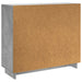 Bufet Gri Beton 85,5 x 31 x 75 cm Lemn prelucrat - WALTI WALTI