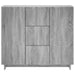 Bufet Sonoma gri 85,5 x 31 x 75 cm Lemn prelucrat - WALTI WALTI