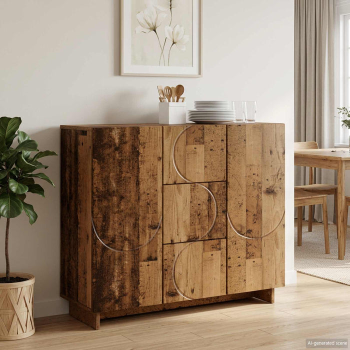 Bufet Lemn vechi 85,5 x 31 x 75 cm Lemn prelucrat - WALTI WALTI