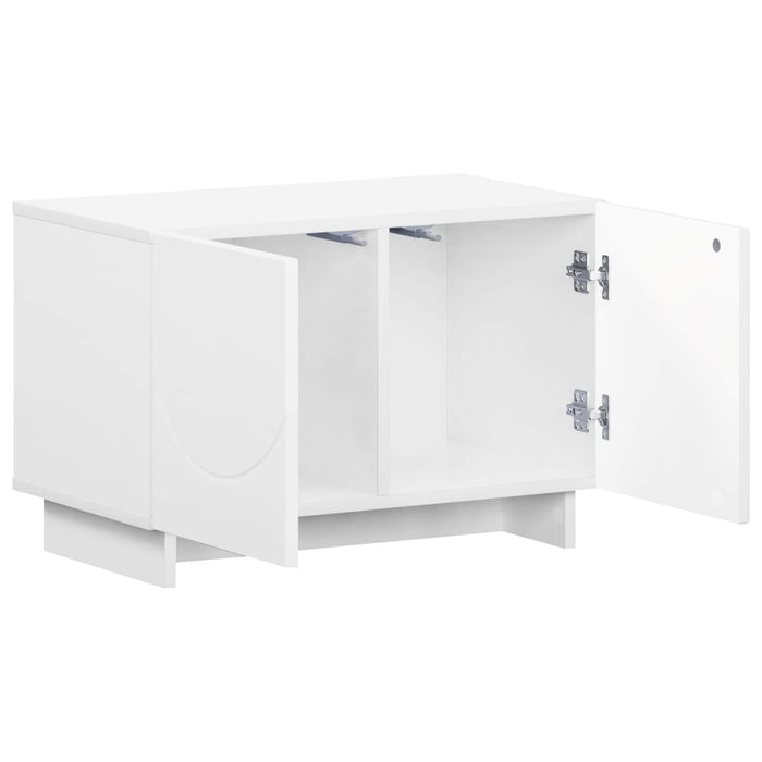 Suport TV 60 x 34.5 x 40 cm Alb Lemn prelucrat WALTI