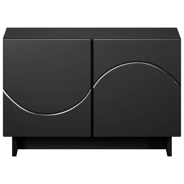 Suport TV 60 x 34.5 x 40 cm Negru Lemn prelucrat WALTI