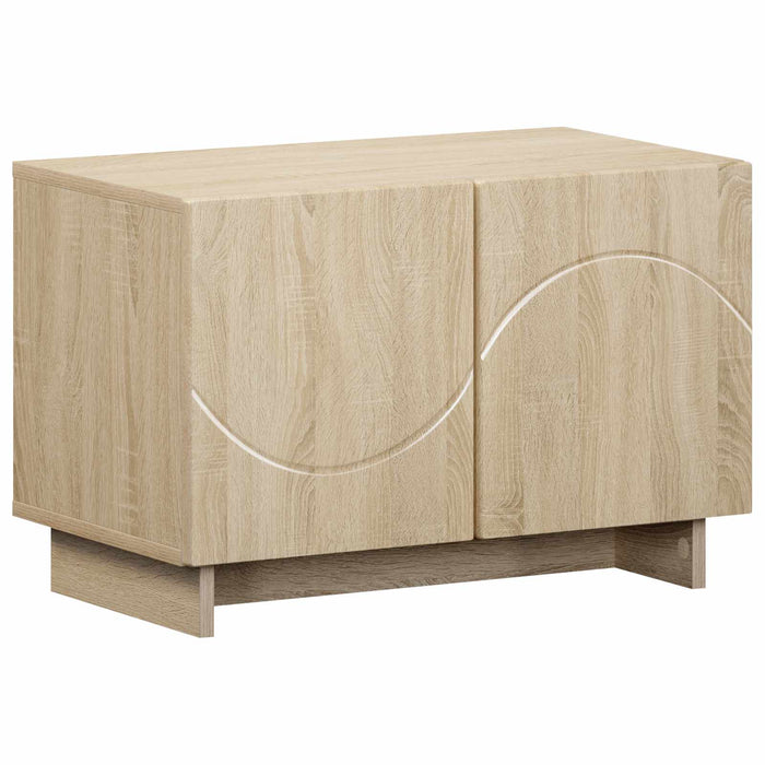 Suport TV 60 x 34.5 x 40 cm Stejar Sonoma Lemn prelucrat WALTI