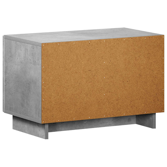 Suport TV 60 x 34.5 x 40 cm Gri Beton Lemn prelucrat WALTI