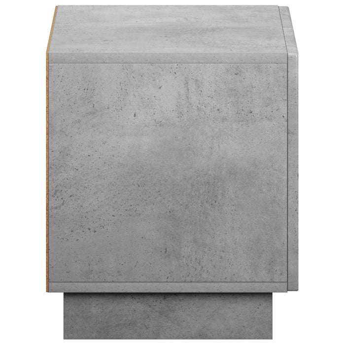 Suport TV 60 x 34.5 x 40 cm Gri Beton Lemn prelucrat WALTI