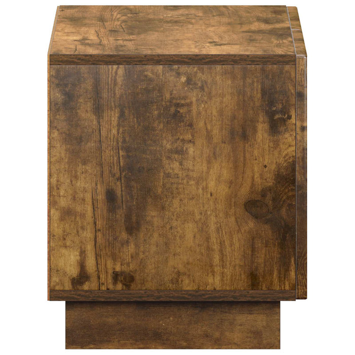 Suport TV 60 x 34.5 x 40 cm Stejar fumuriu Lemn prelucrat WALTI