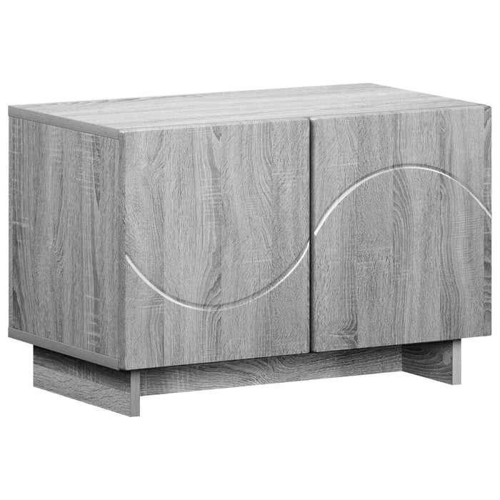Suport TV 60 x 34.5 x 40 cm Sonoma gri Lemn prelucrat WALTI