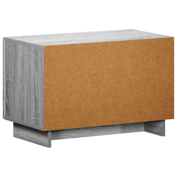 Suport TV 60 x 34.5 x 40 cm Sonoma gri Lemn prelucrat WALTI