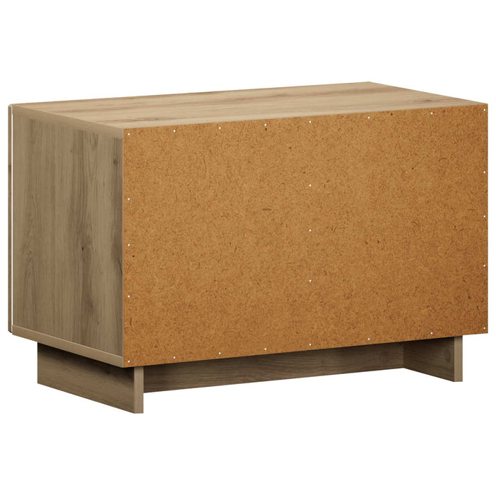 Suport TV 60 x 34.5 x 40 cm Stejar Artizanal Lemn prelucrat WALTI