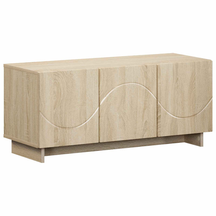 Suport TV 90 x 34.5 x 40 cm Stejar Sonoma Lemn prelucrat WALTI