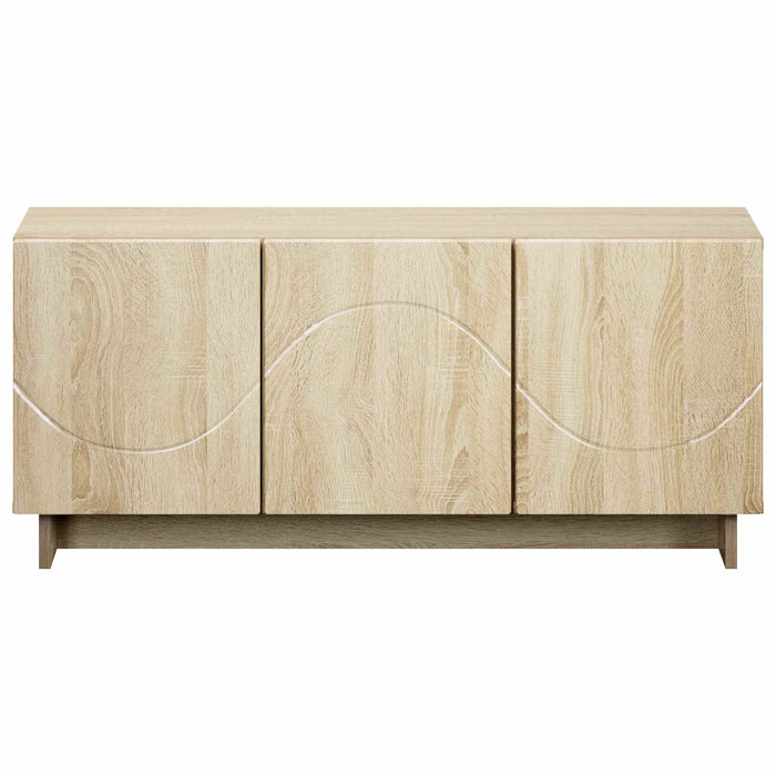 Suport TV 90 x 34.5 x 40 cm Stejar Sonoma Lemn prelucrat WALTI