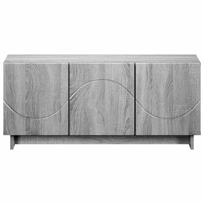 Suport TV 90 x 34.5 x 40 cm Sonoma gri Lemn prelucrat WALTI