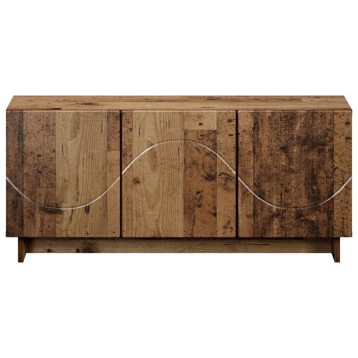 Suport TV 90 x 34.5 x 40 cm Lemn vechi Lemn prelucrat WALTI