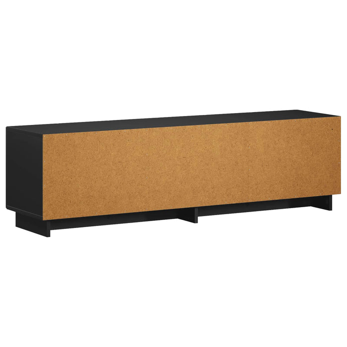 Suport TV 140 x 34,5 x 40 cm Negru Lemn prelucrat WALTI