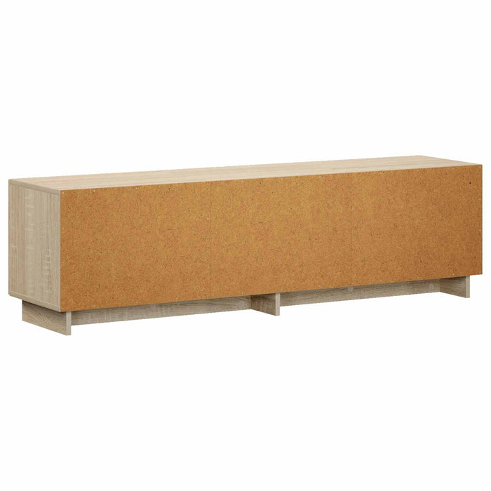 Suport TV 140 x 34,5 x 40 cm Stejar Sonoma Lemn prelucrat WALTI