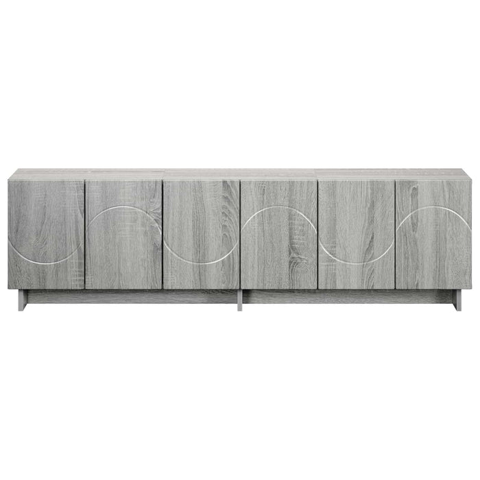 Suport TV 140 x 34,5 x 40 cm Sonoma gri Lemn prelucrat WALTI