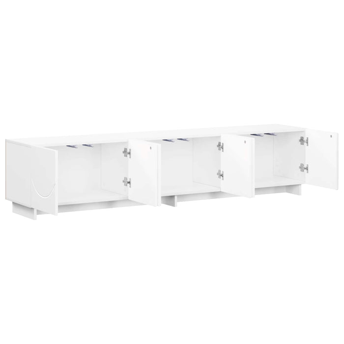 Suport TV 179.5 x 34.5 x 40 cm Alb Lemn prelucrat WALTI