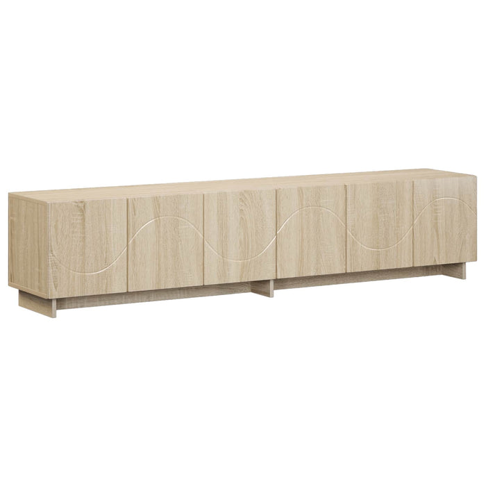 Suport TV 179.5 x 34.5 x 40 cm Stejar Sonoma Lemn prelucrat WALTI