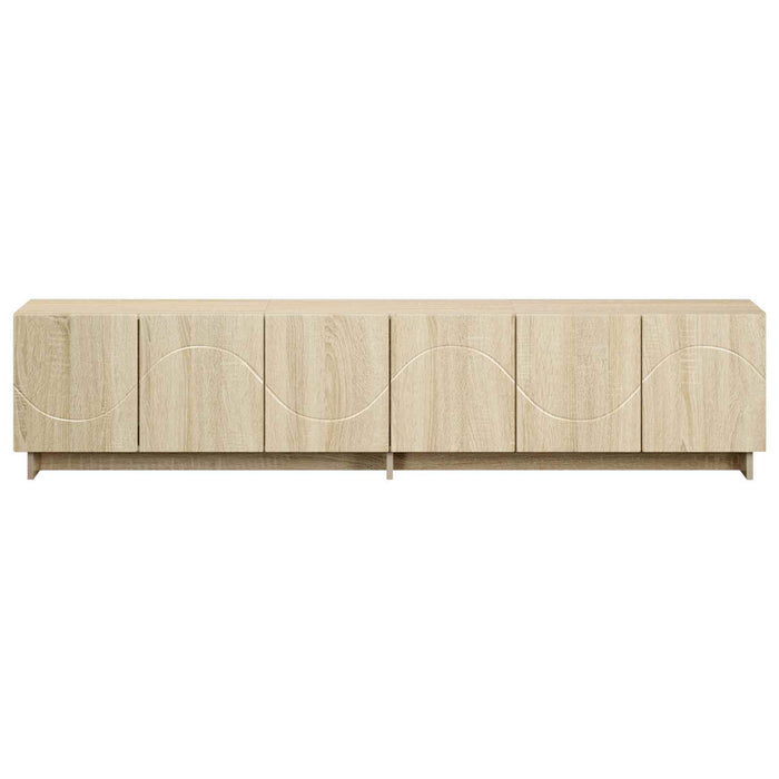 Suport TV 179.5 x 34.5 x 40 cm Stejar Sonoma Lemn prelucrat WALTI