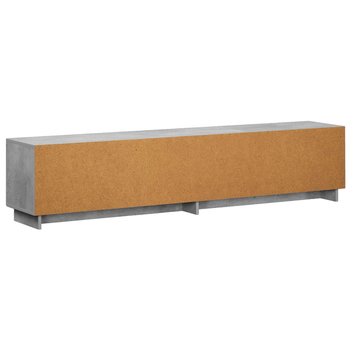 Suport TV 179.5 x 34.5 x 40 cm Gri Beton Lemn prelucrat WALTI