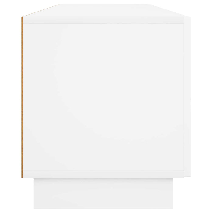 Suport TV 179.5 x 34.5 x 40 cm Alb foarte lucios Lemn prelucrat WALTI