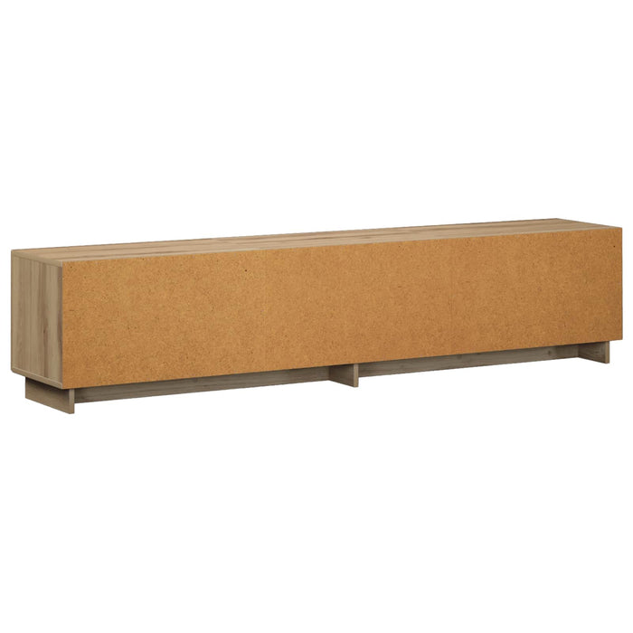 Suport TV 179.5 x 34.5 x 40 cm Stejar Artizanal Lemn prelucrat WALTI
