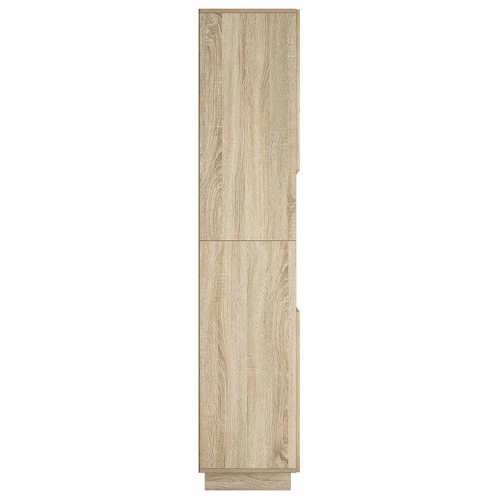 Dulap de baie Stejar Sonoma 36.5 x 38 x 180 cm Lemn prelucrat WALTI