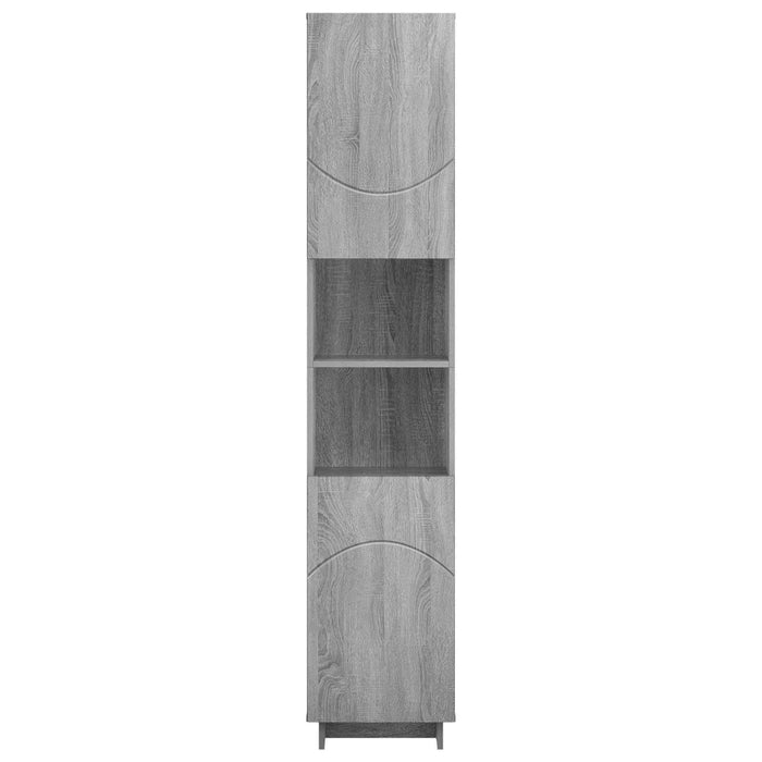 Dulap de baie Sonoma gri 36.5 x 38 x 180 cm Lemn prelucrat WALTI