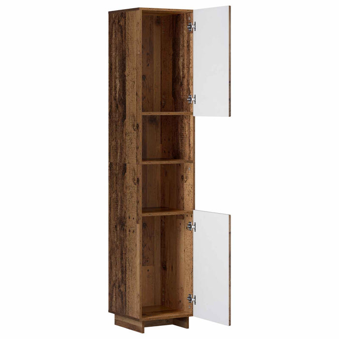 Dulap de baie Lemn vechi 36.5 x 38 x 180 cm Lemn prelucrat WALTI