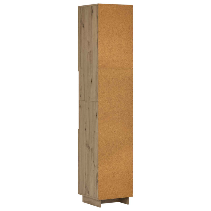 Dulap de baie Stejar Artizanal 36.5 x 38 x 180 cm WALTI