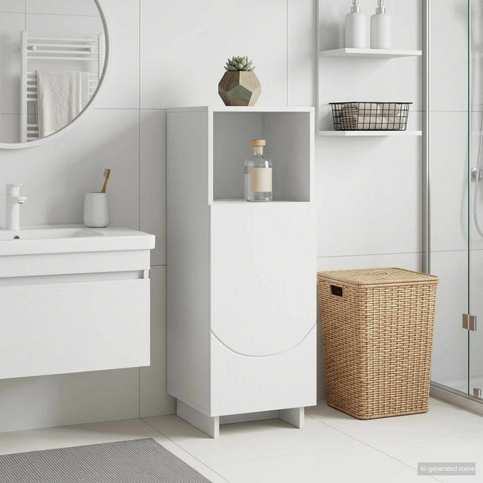 Dulap pentru baie Alb 36,5 x 38 x 95 cm Lemn prelucrat WALTI