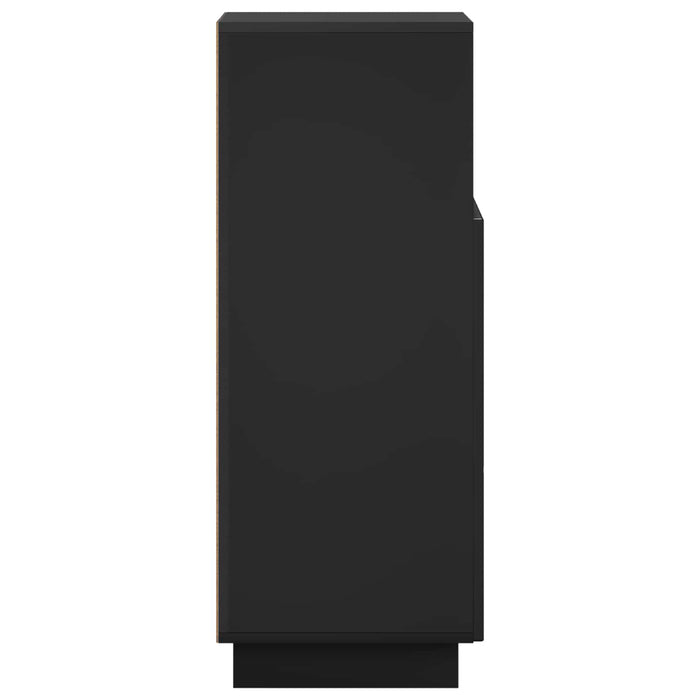 Dulap pentru baie Negru 36,5 x 38 x 95 cm Lemn prelucrat WALTI