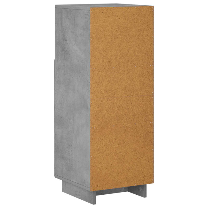 Dulap pentru baie Gri Beton 36,5 x 38 x 95 cm Lemn prelucrat WALTI