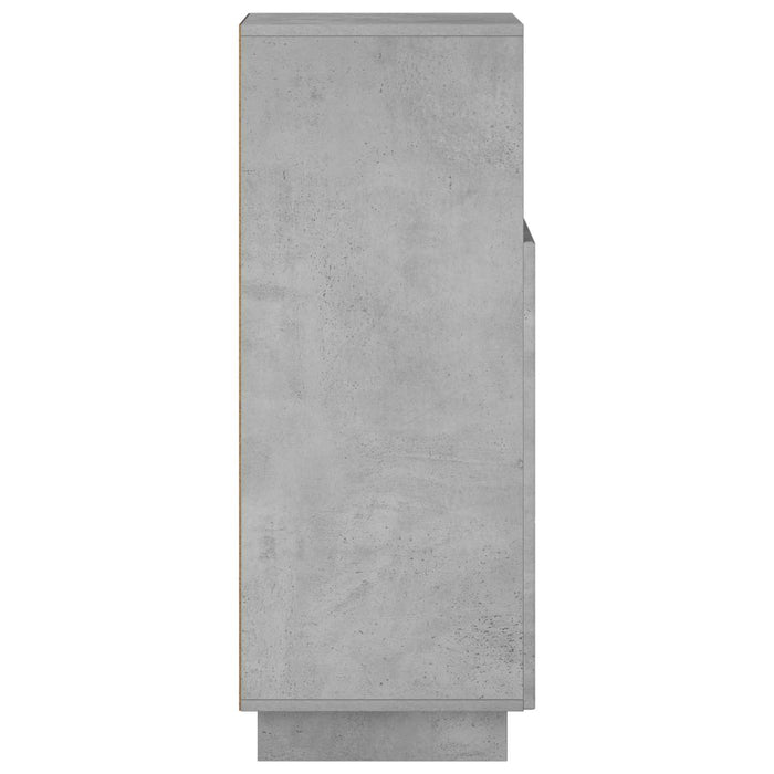 Dulap pentru baie Gri Beton 36,5 x 38 x 95 cm Lemn prelucrat WALTI