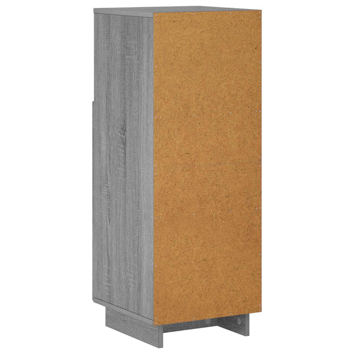 Dulap pentru baie Sonoma gri 36,5 x 38 x 95 cm Lemn prelucrat WALTI
