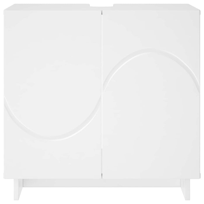 Dulap de baie Alb 60 x 41 x 58 cm Lemn prelucrat WALTI